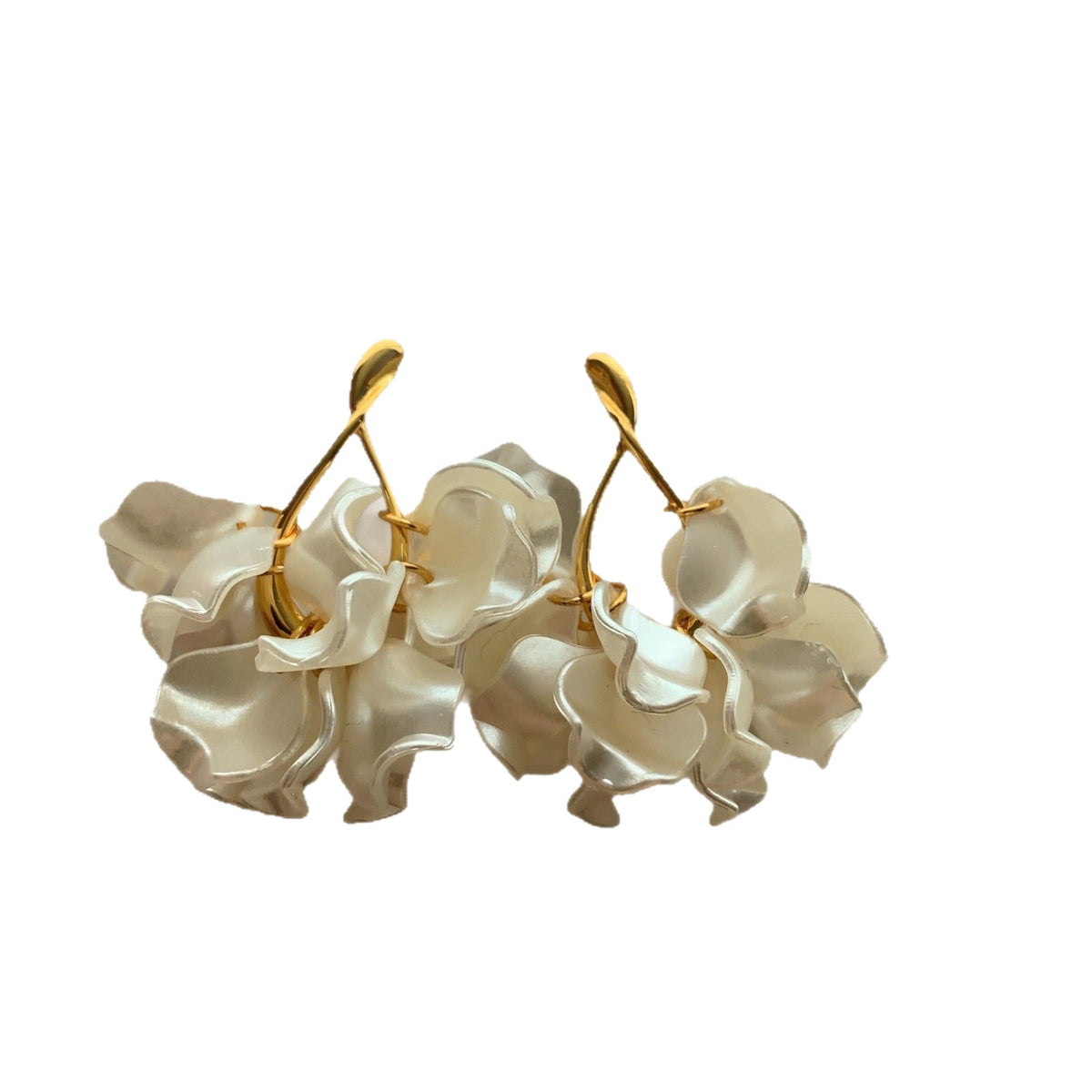 Flower Simple Elegance Retro Elegant Natural Soft Earrings