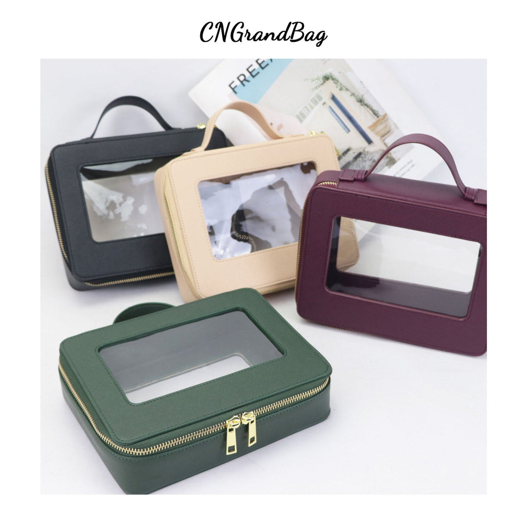 Women's Fashion Simple Convenient Wash Large Capacity Cosmetic Bags