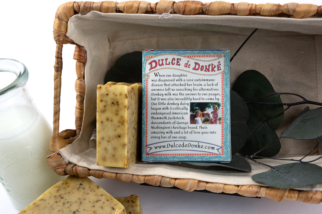 Donkey Milk Bar Soap, Rosemary Mint, 4.5 oz PRE-ORDER for NOVEMBER 20th