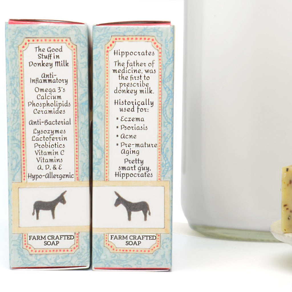Donkey Milk Bar Soap, Rosemary Mint, 4.5 oz PRE-ORDER for NOVEMBER 20th