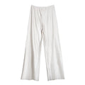 Satin Wide Leg Pants Long Floor Casual Pants Women's Summer
