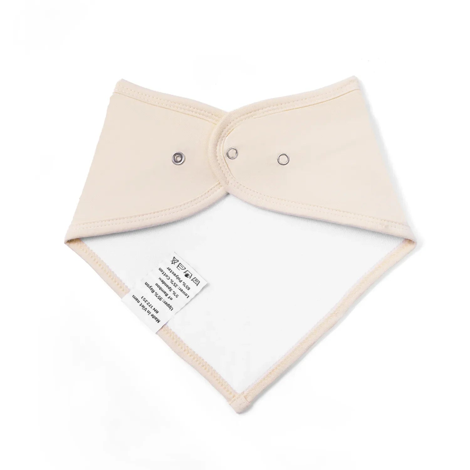 Bamboo Bandana Bibs in Sand