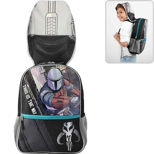 Star Wars: The Mandalorian - Kids Hooded Backpack