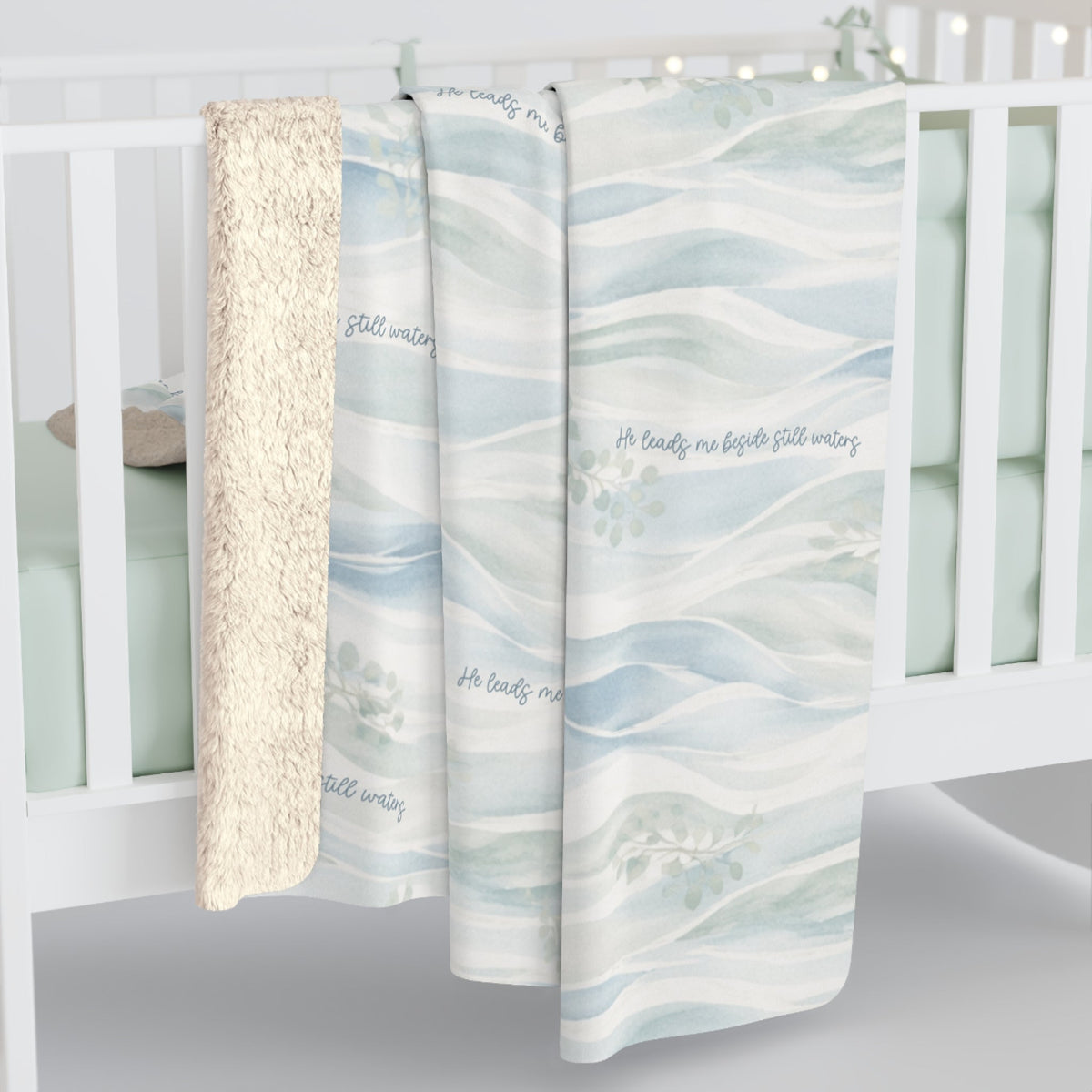 Still Waters Sherpa Blanket