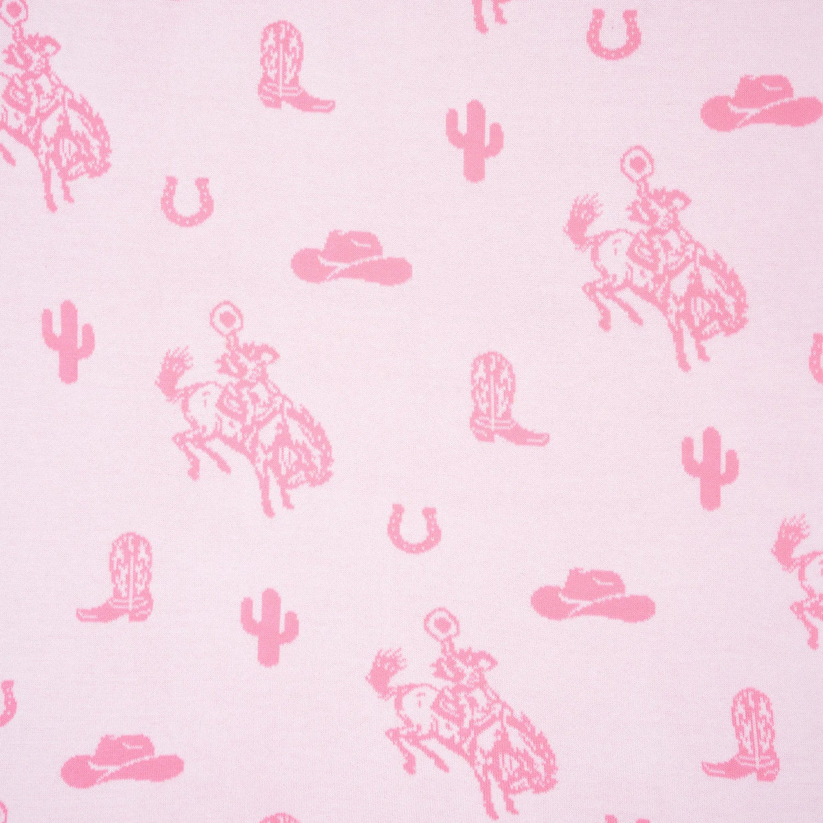 Cowgirl Jacquard Knit Baby Blanket