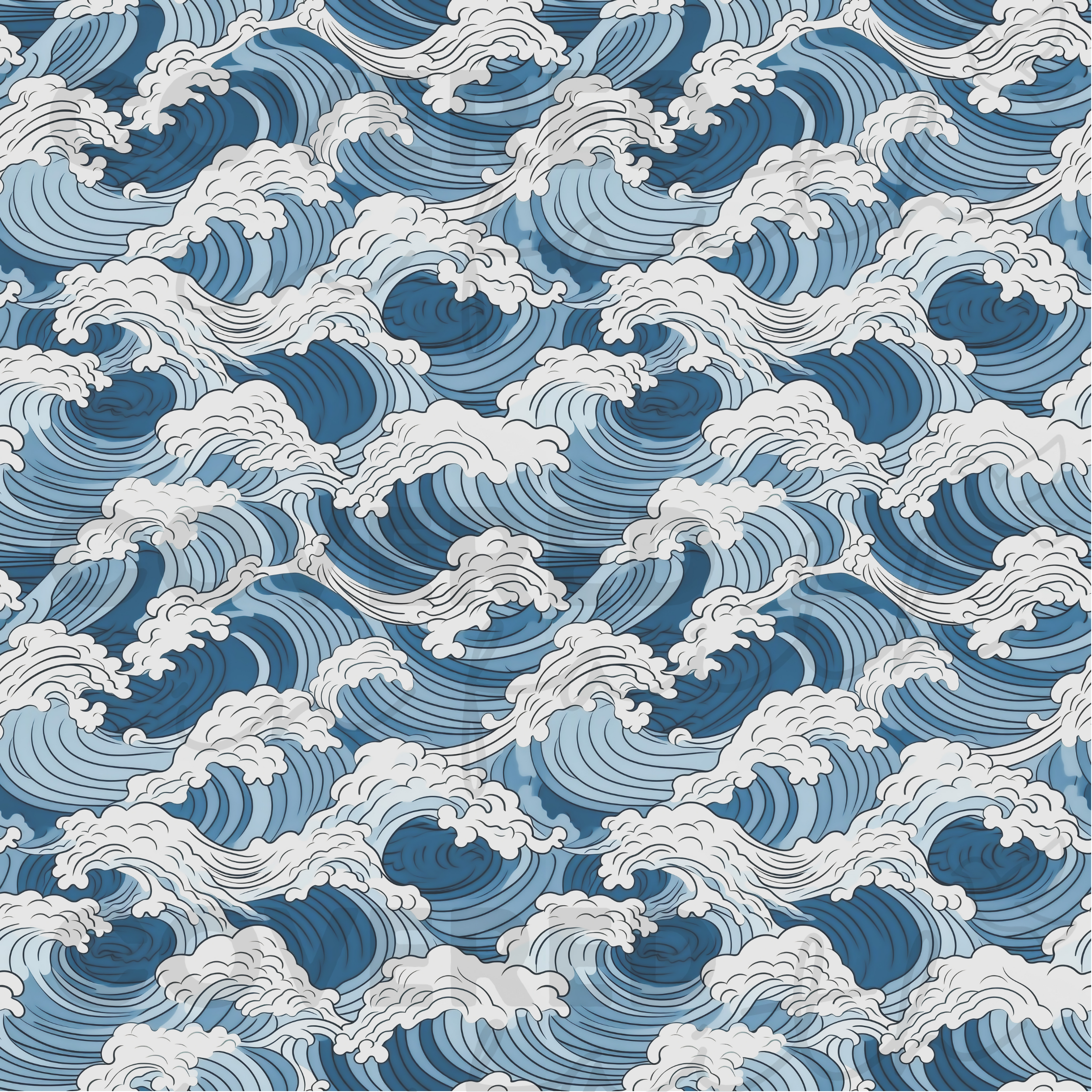 Through The Waters Minky Blanket
