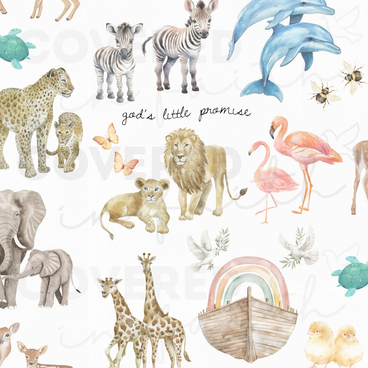 God's Little Promise Minky Blanket