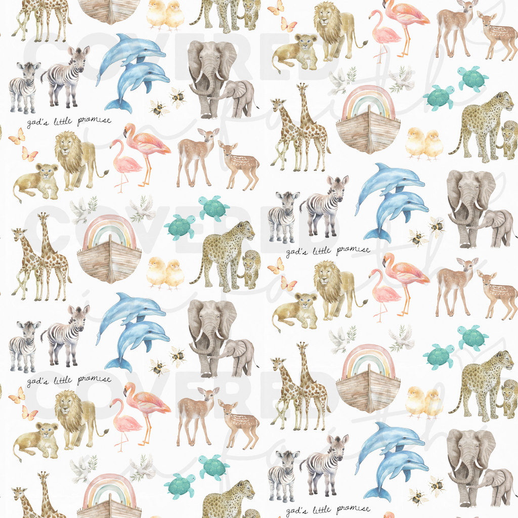 God's Little Promise Minky Blanket