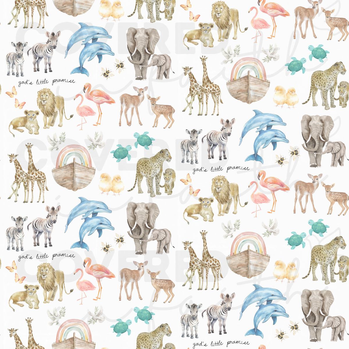 God's Little Promise Minky Blanket