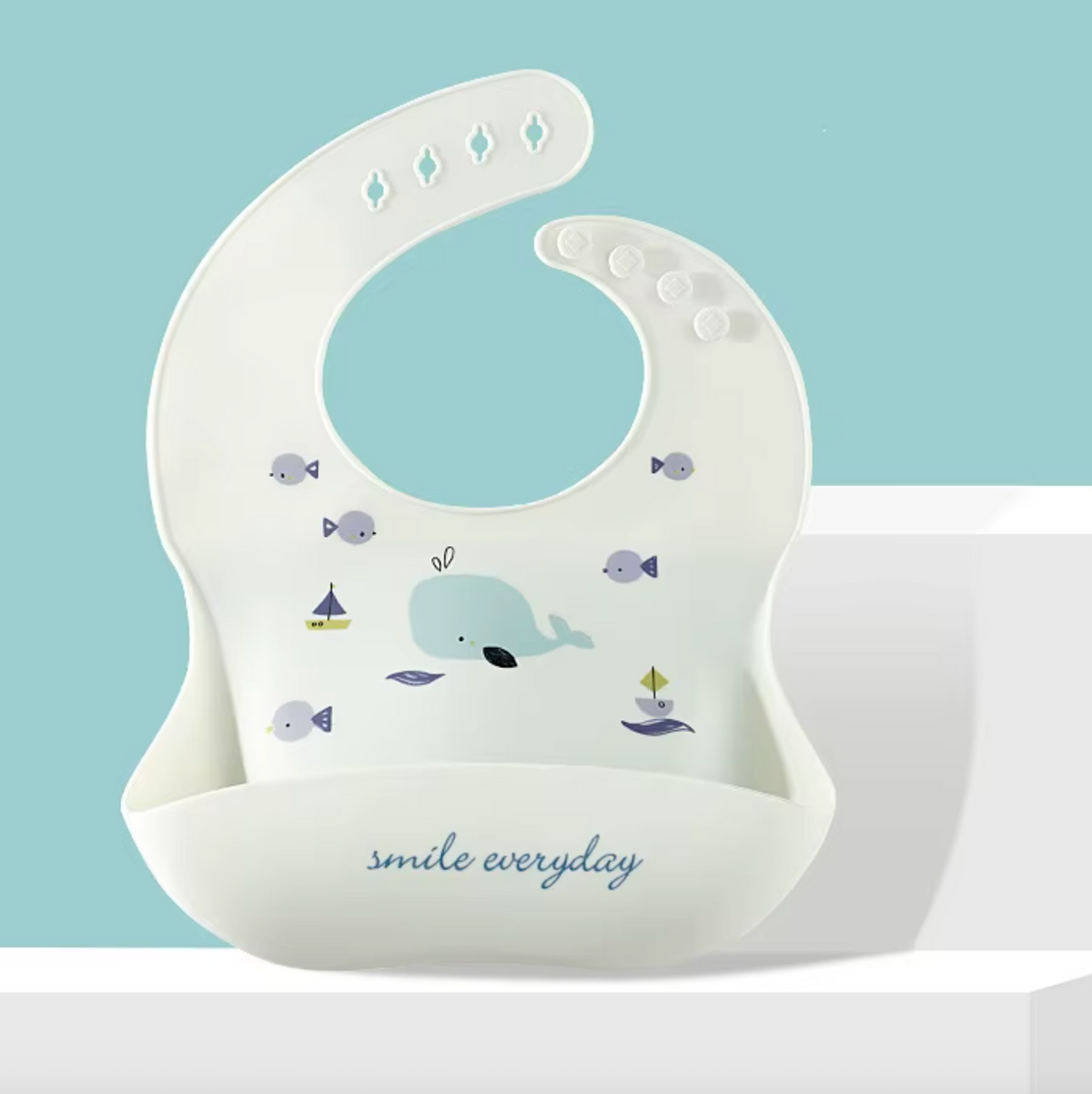Baby Bibs, Baby Feeding Washable Waterproof Baby Bibs with Snaps.