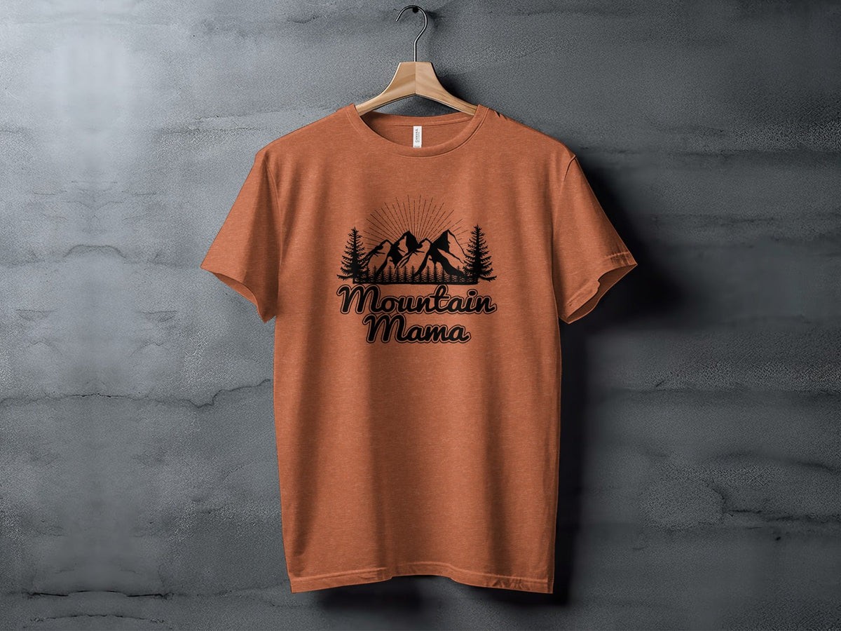 Mountain Mama Adventure Design Ideal Mother's Day T-Shirt