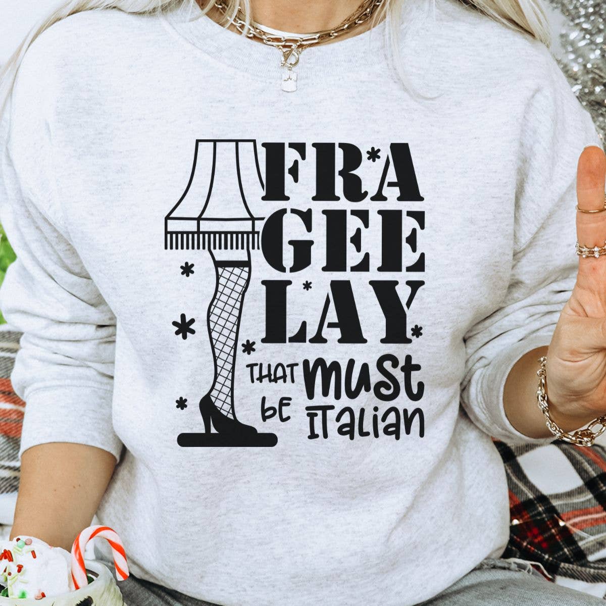Ugly Christmas Sweater Sweatshirt – Frageelay A Christmas Story
