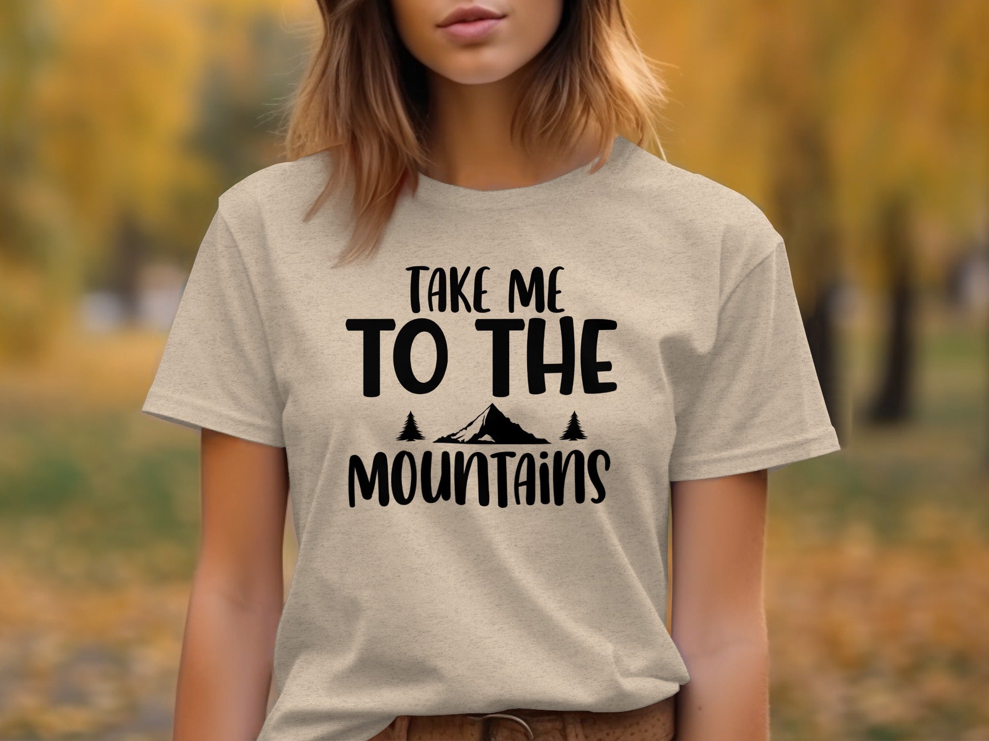 Take Me To The Mountains Adventure Lover Graphic T-Shirt