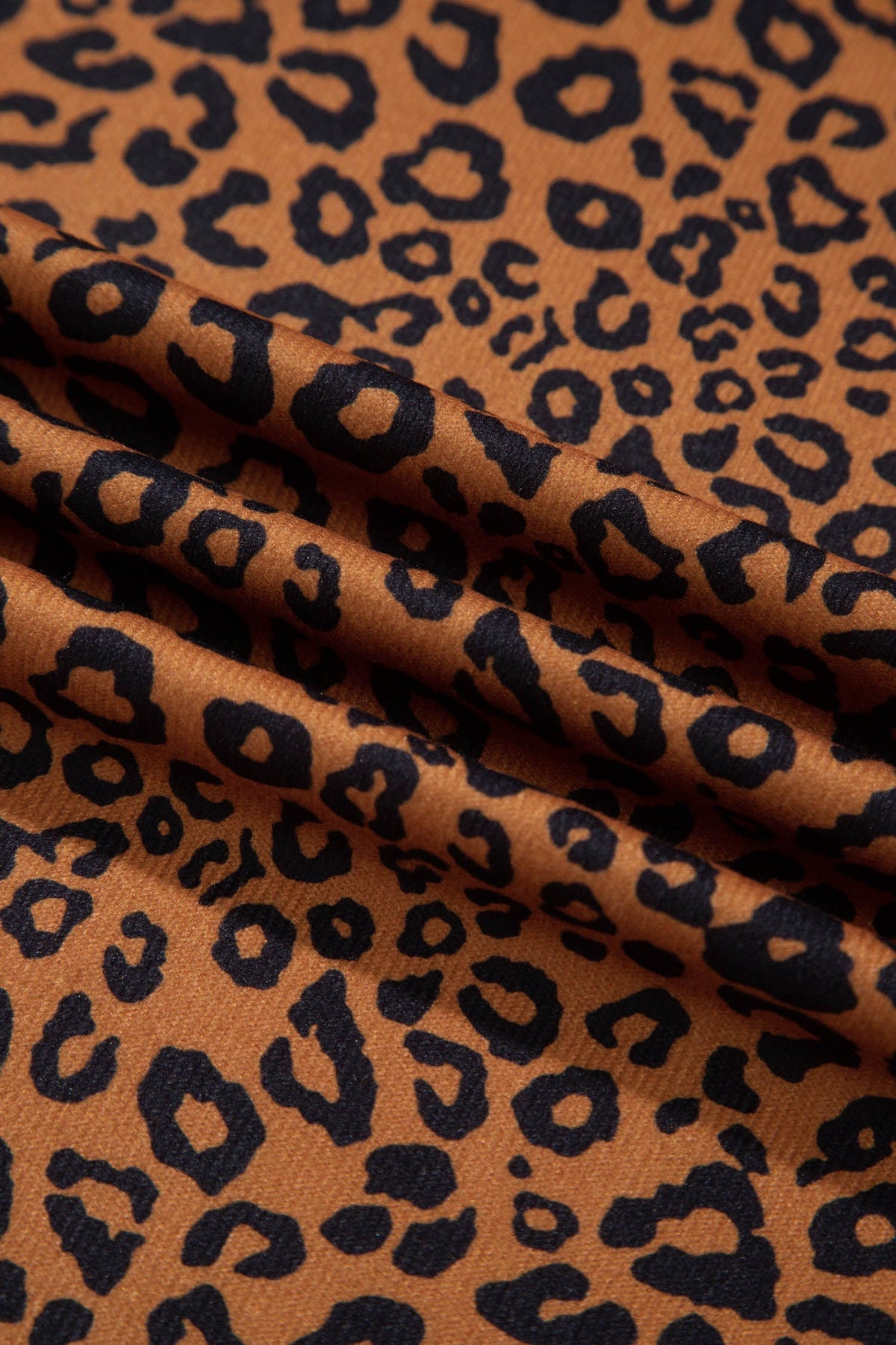 Leopard Long Sleeve Top & Drawstring Pants Set