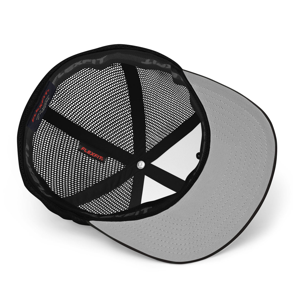 Thin Red Line USA Flag Mesh Back Trucker Hat