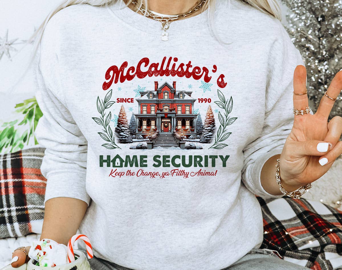 Ugly Christmas Sweater Sweatshirt – McCallister's Home Security