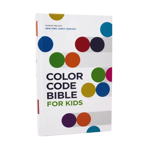 Nkjv, Color Code Bible for Kids, Hardcover, Comfort Print - Hardcover