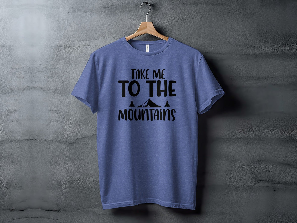 Take Me To The Mountains Adventure Lover Graphic T-Shirt
