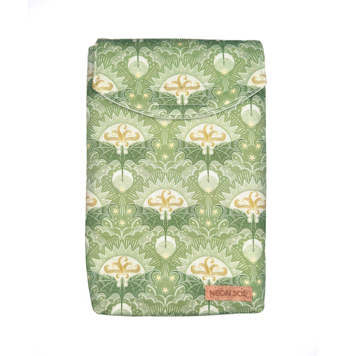 Book Sleeve | green dragons