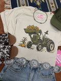 Halloween Tractor Graphic Tee