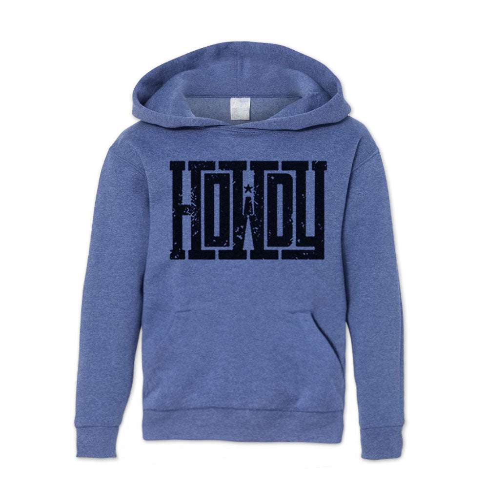 Howdy - Youth Western Pullover Hoodie