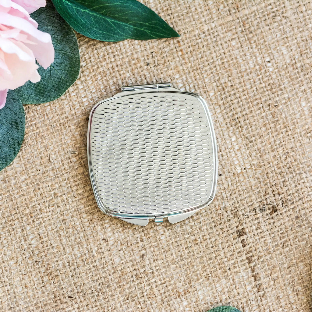 Jane Austen Compact Mirror - Jane Austen Gift - Jane Austen Quote Compact Mirror, literary gift for reader