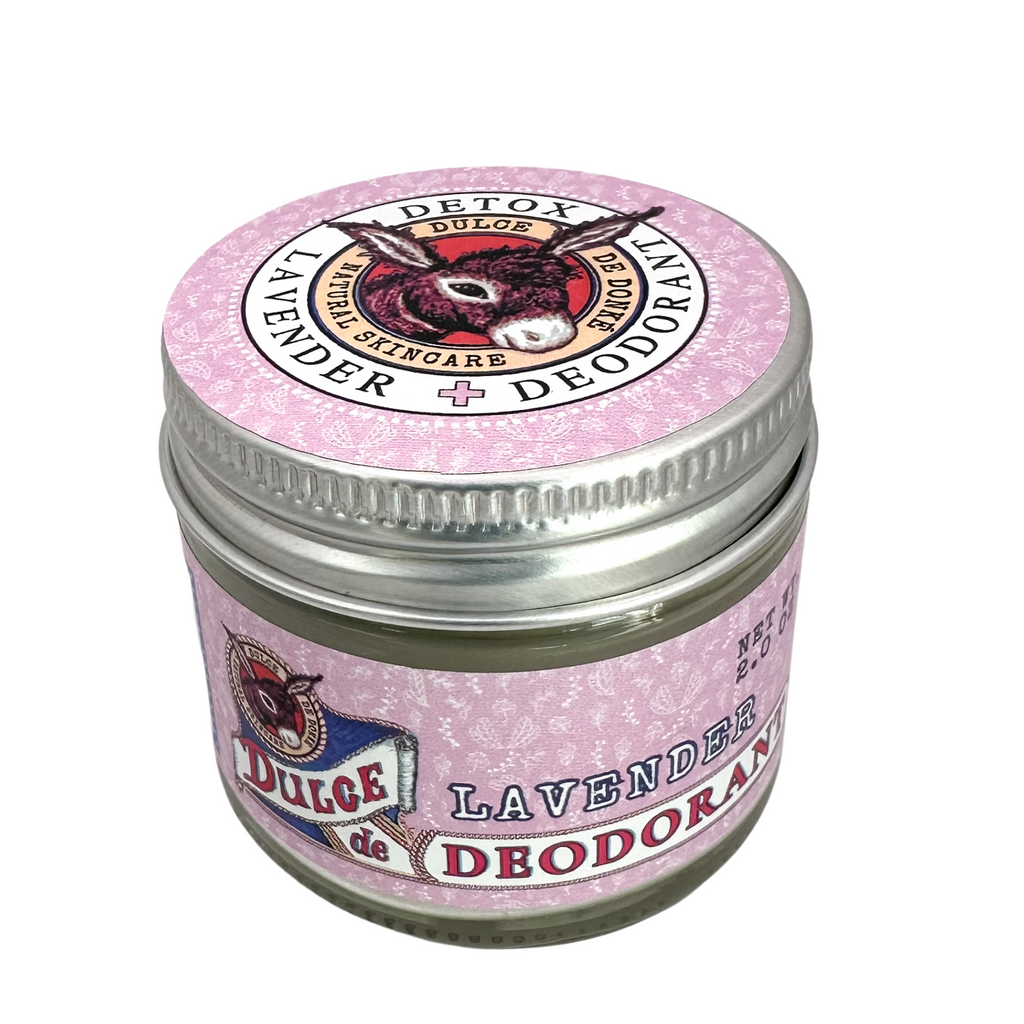 Dulce de Déodorant: Lavender, 2 oz (Natural Deodorant: Alumimum and Baking Soda free)