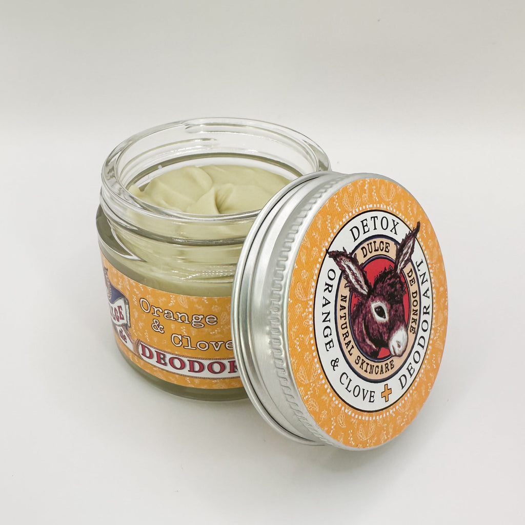 Dulce de Déodorant: Orange and Clove, 2 oz (Natural Deodorant: Alumimum and Baking Soda free)