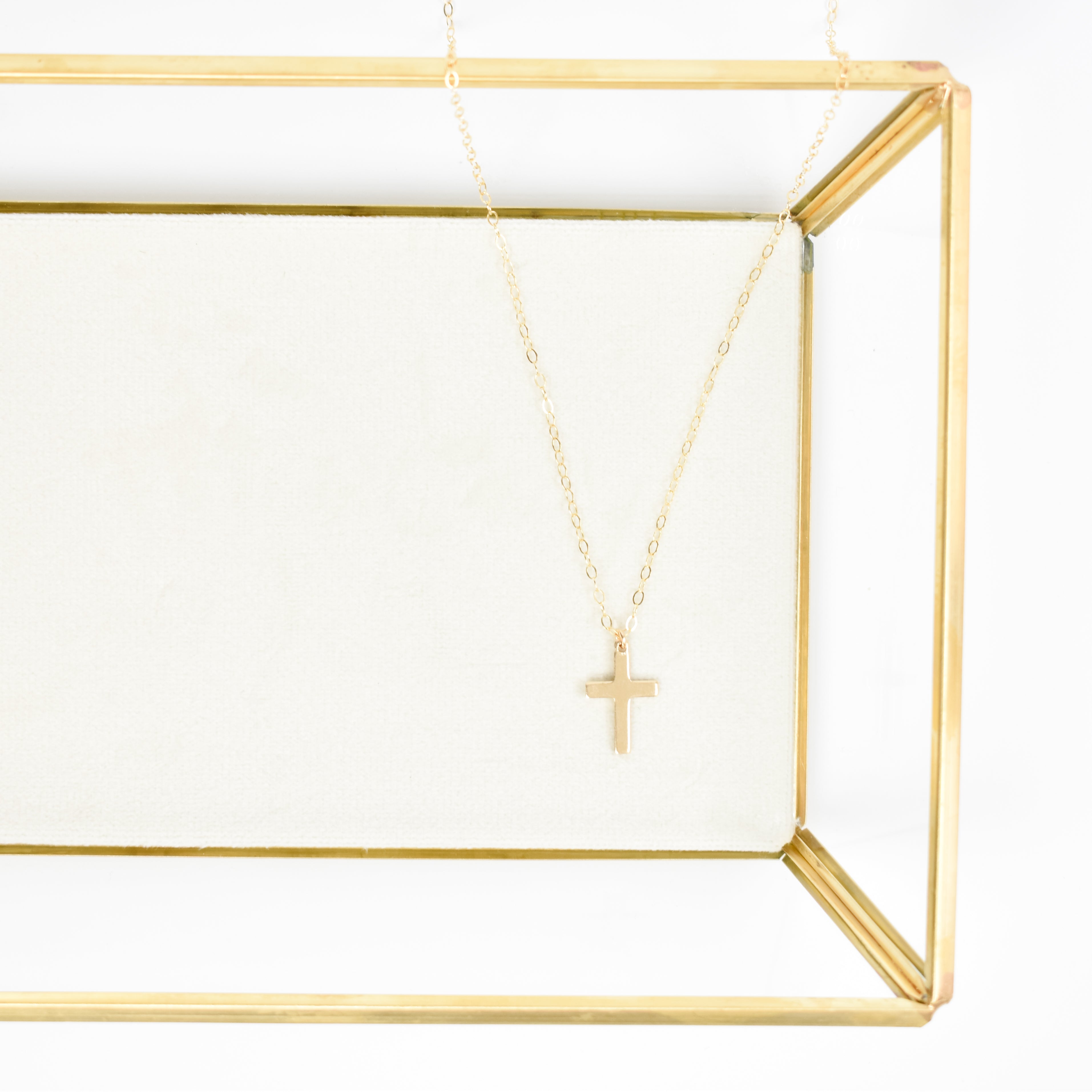 Simple Cross Necklace