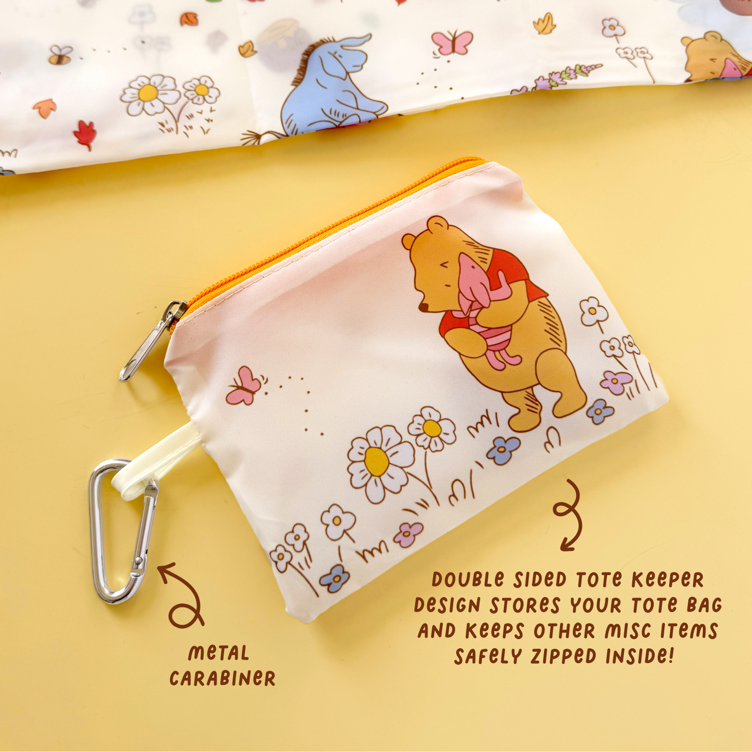 Hundred Acre Friends Reusable Tote Bag
