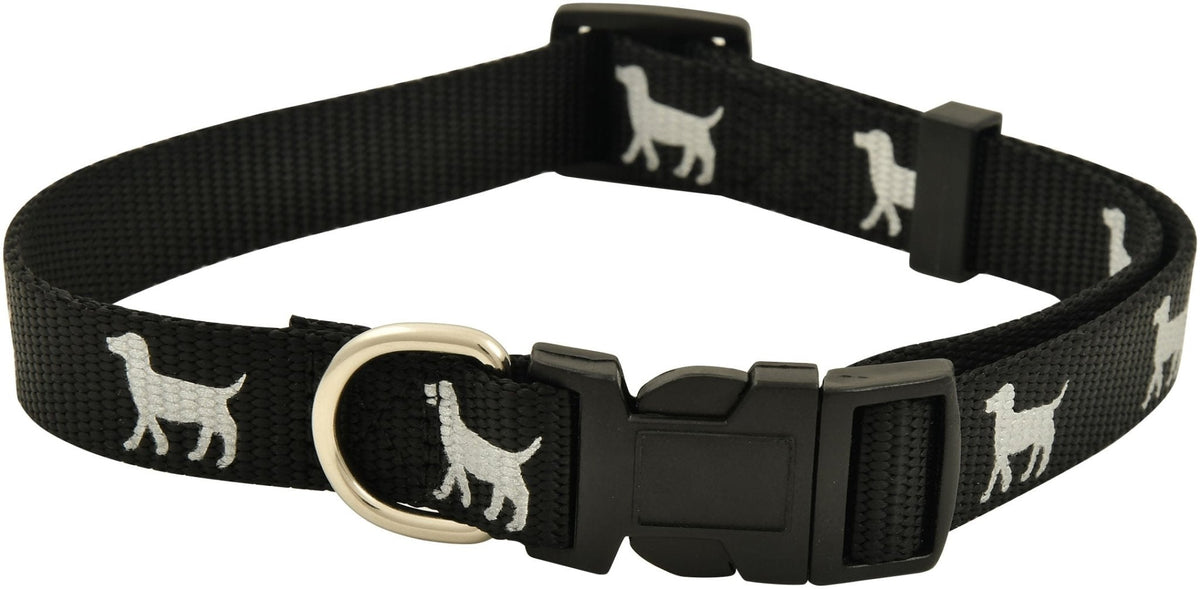 Jeffers Reflective Hound Series Adjustable Nylon Dog Collars