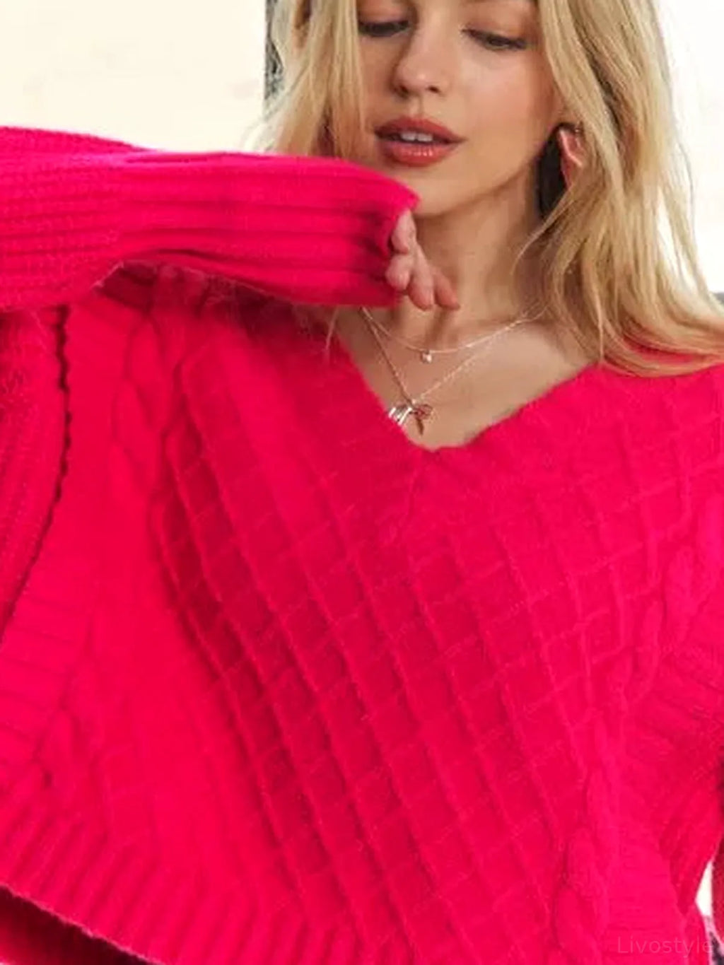 Ultra-Soft, Versatile Sweater with Chic Ruffle Detail