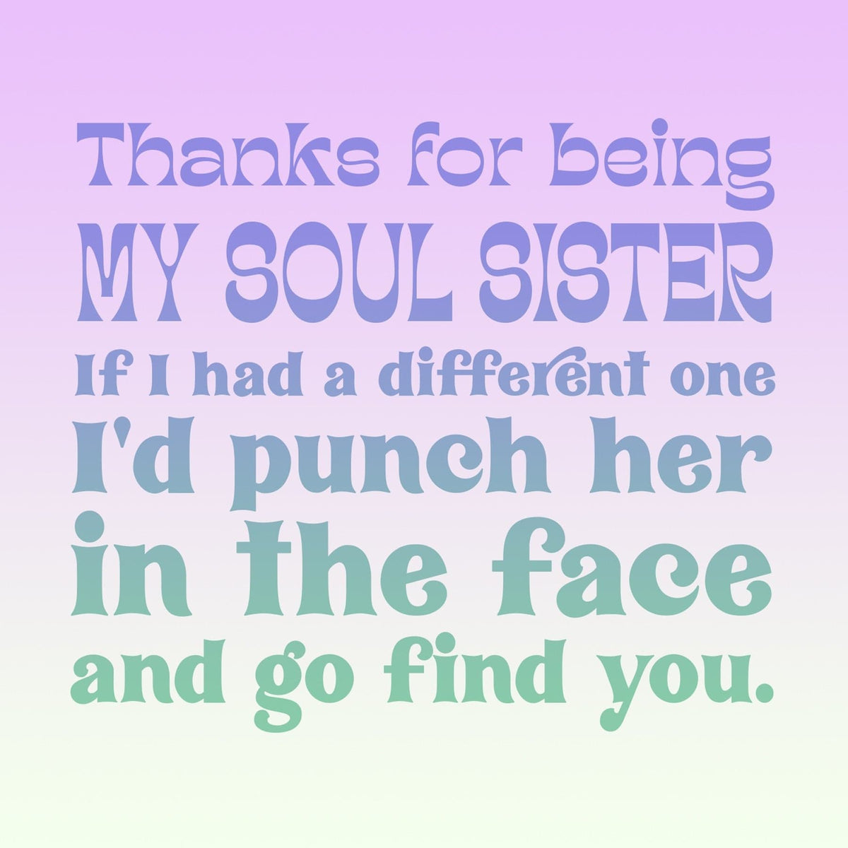 Soul Sisters Spa Gift Box