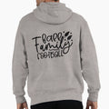 Fall Family Football Autumn Season Leaves Hoodie - Graphic Print Unisex