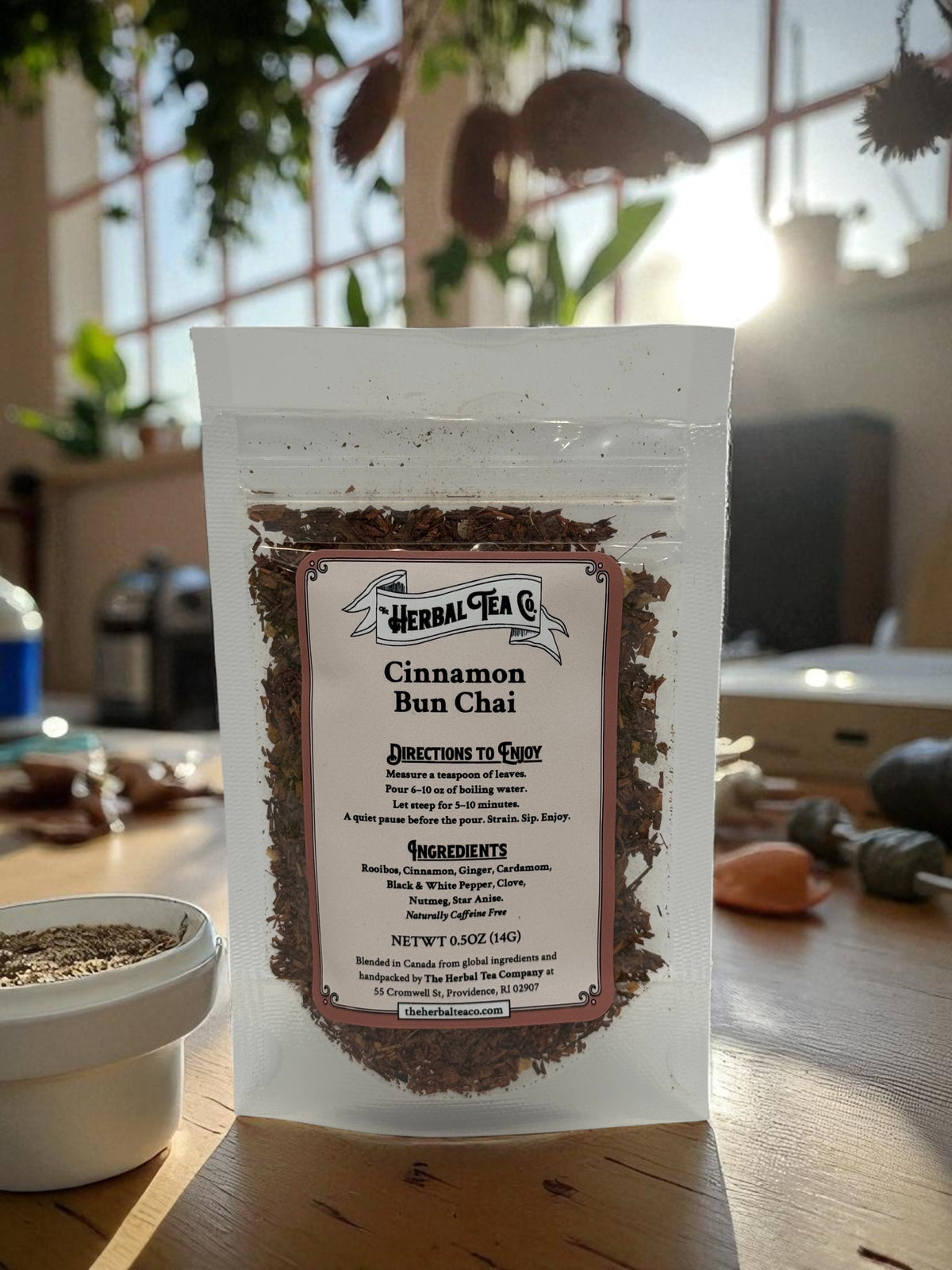 Cinnamon Bun Chai Herbal Tea