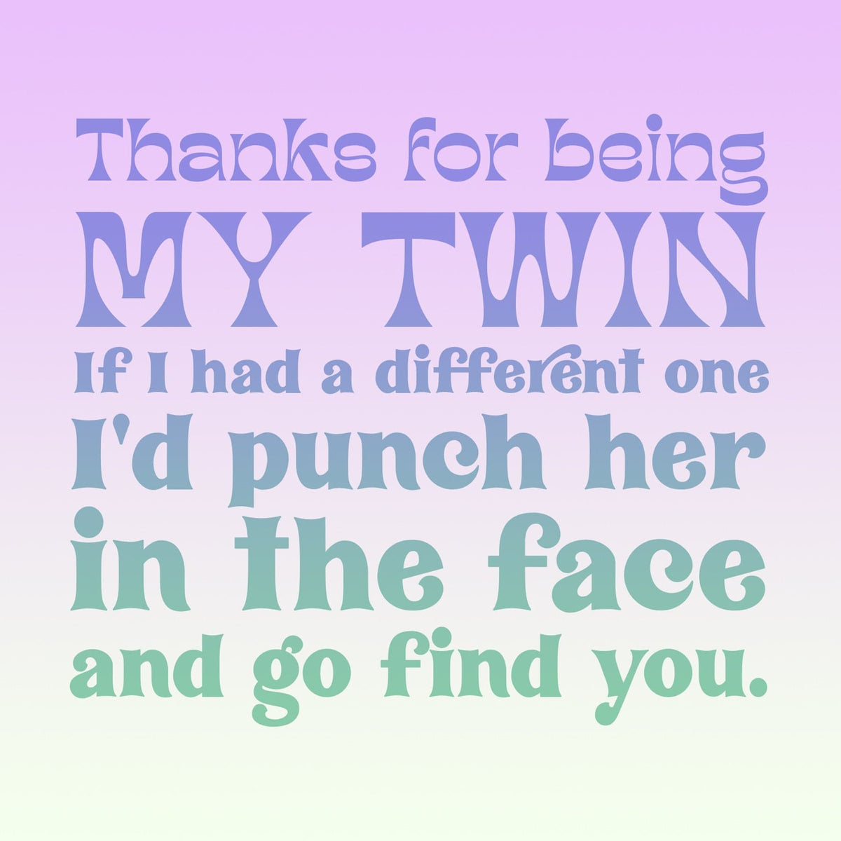 Twins Spa Gift Box