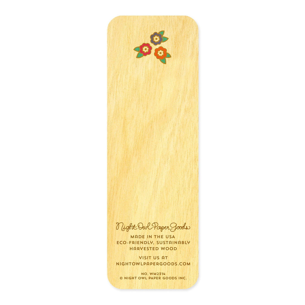 Best Mom Mini Wood Bookmark